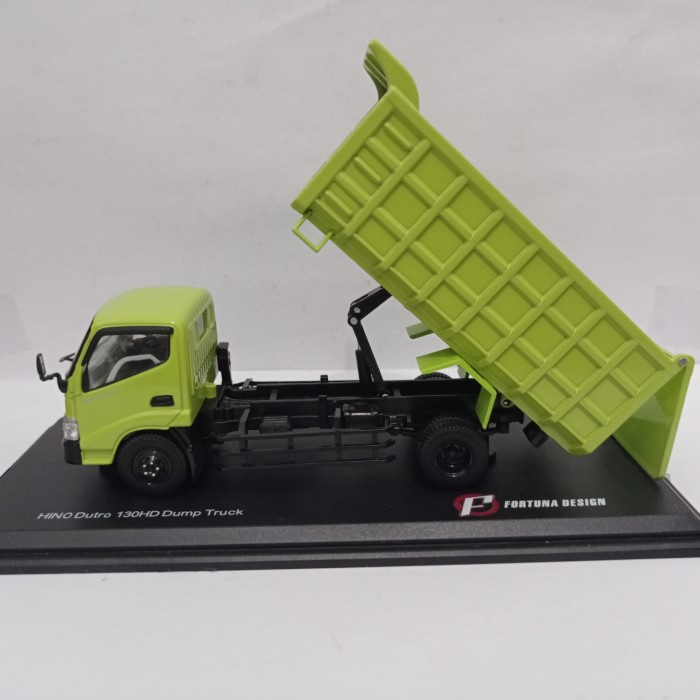 Diecast truk Hino Dutro 130HD Dump truck 1:43 miniatur mobil truk