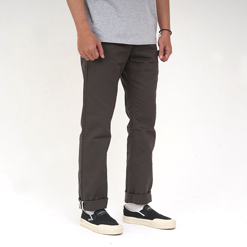 Whoopculture &quot;Muntjac&quot; Charcoal Chino