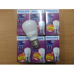 Bohlam Lampu Philips LED 3 Watt 3W Putih