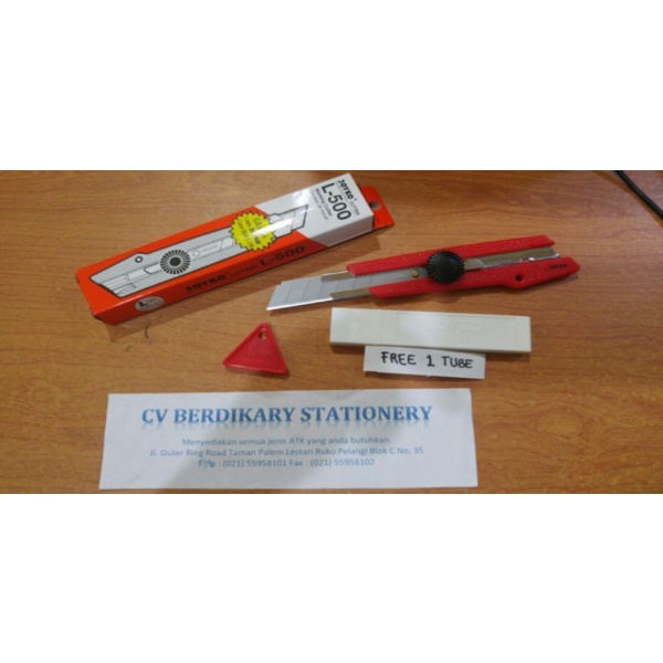 

Promo limited stock PISAU CUTTER JOYKO L-500 8N0vZ1 Diskon