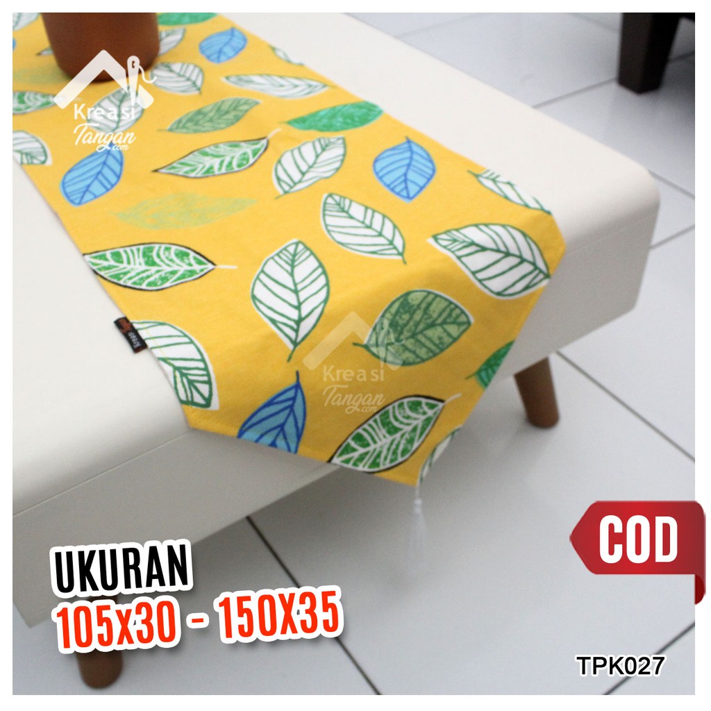 TAPLAK MEJA CANVAS MOTIF TPK027