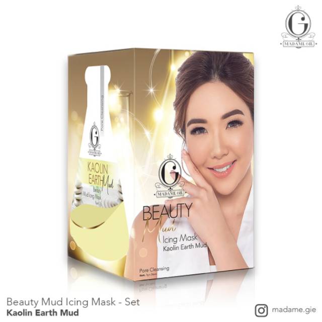 [BPOM] Madame Gie Beauty Mud Icing Mask - Masker Lumpur