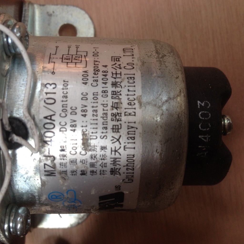 Contactor DC MZJ 400A