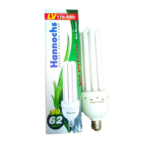 HANNOCHS Lampu PLC 62 Watt - Garansi 1 Tahun