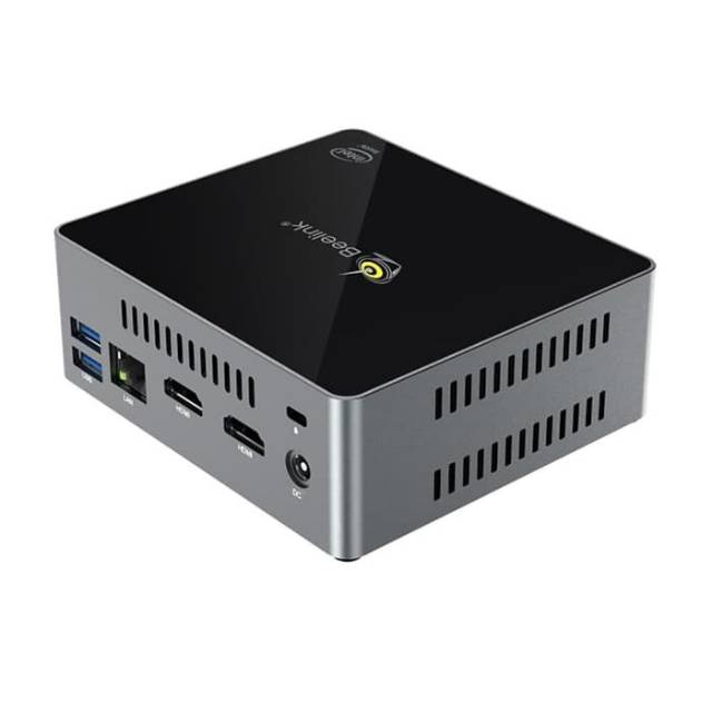 Mini PC Beelink J34 J3455 8GB Ram 128GB SSD Intel Quadcore Apollo Lake Windows 10 Dual HDMI USB 3.0