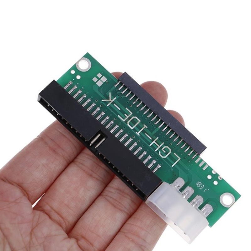 Btsg 1PC 3.5 IDE Male to 2.5 IDE Female 44pin to 40pin Converter Adapter Card Untuk Laptop Desktop PC