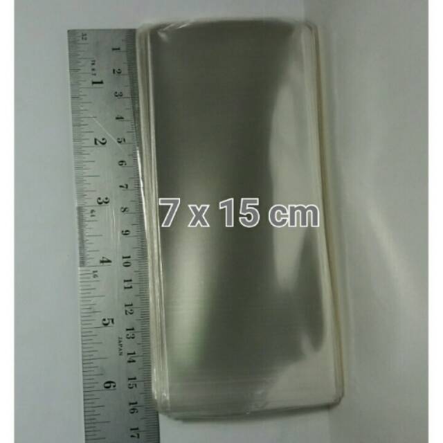 

Plastik Mika Tebel 7x15 cm Plastik Souvenir tanpa perekat