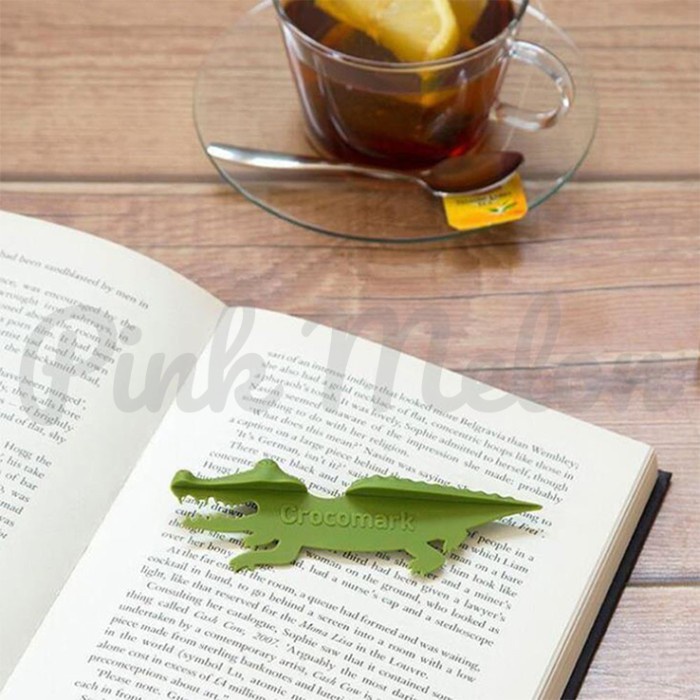 

Bagus Bookmark Pembatas Buku Design Unik Lucu Crocodile Buaya Promo