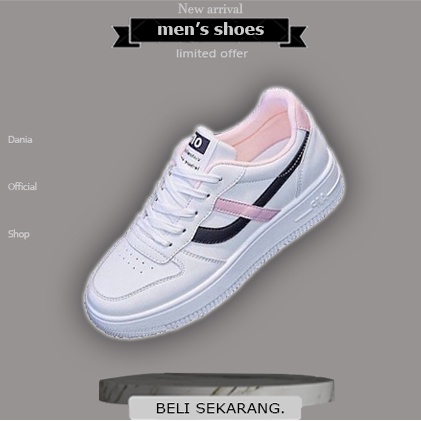 Sepatu Wanita Sneaker Tinggi Luar Negeri Import Sepatu Olahraga Korea | Sepatu Korea Sneakers Wanita