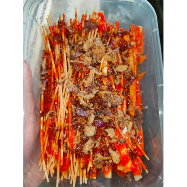 

MIE LIDI KECIL BALADO PEDAS MANIS /KEMASAN BOX 500ML