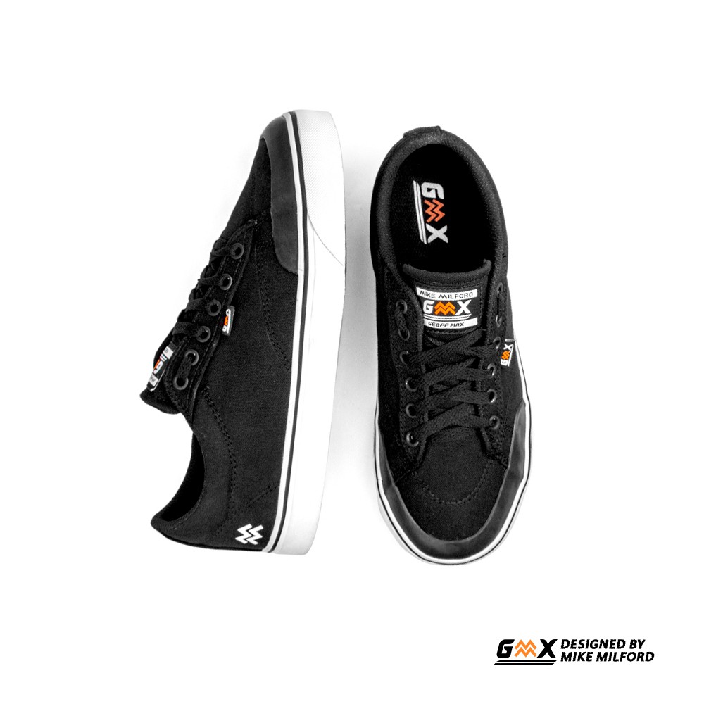 Sepatu GMX Geoff Max Dalton Black White