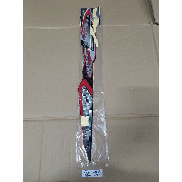 STRIPING FIZR 2002 FULL CLUTCH HITAM SILVER