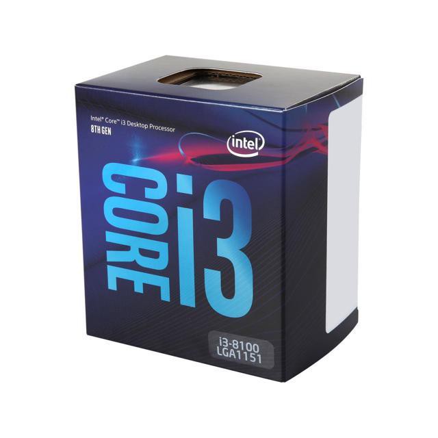 INTEL CORE I3-8100