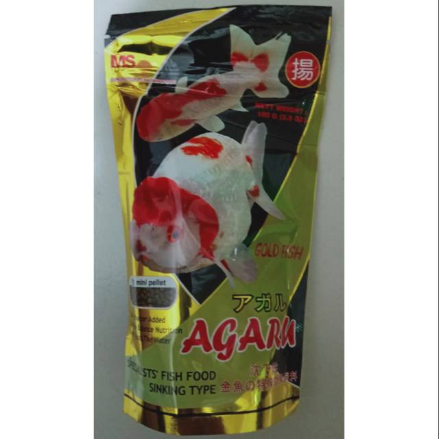 pelet agaru ikan hias