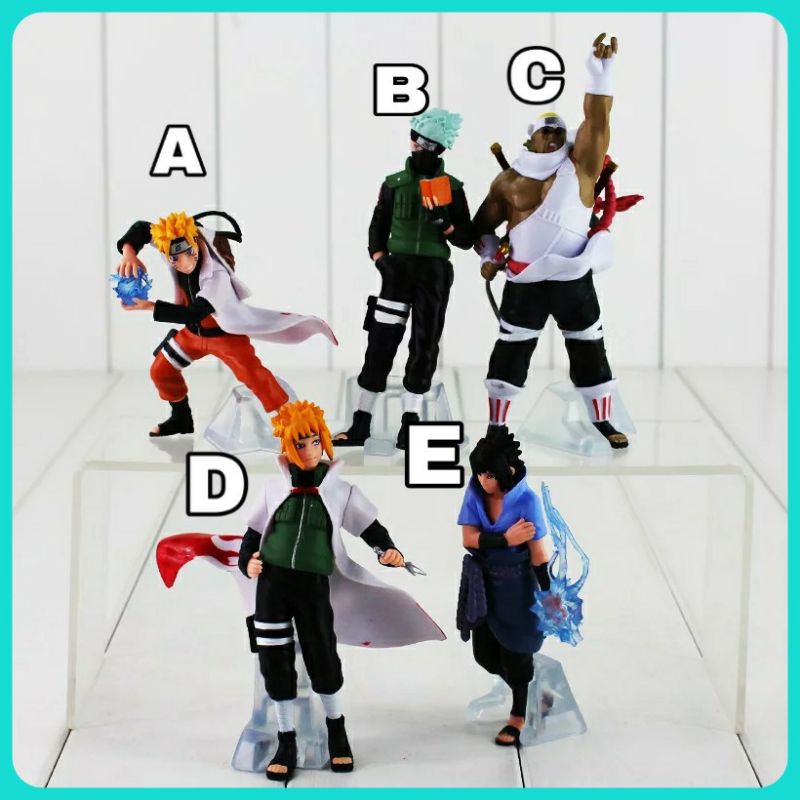 Action Figure NARUTO GAARA SASUKE  Miniatur Naruto