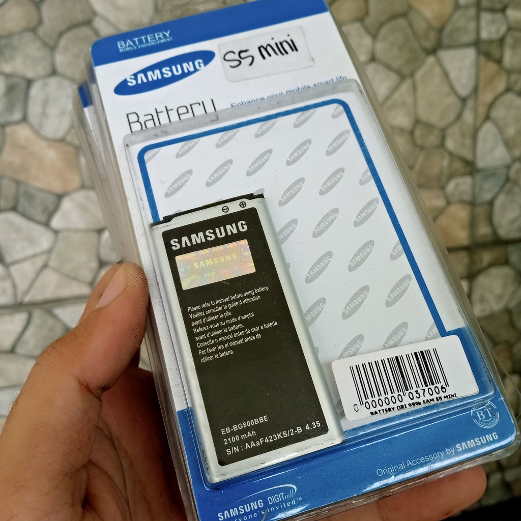 Baterai Battery Samsung Galaxy S5 Mini EB-BG800CBE/bg800bbe Batre samsung s5 mini 5.0