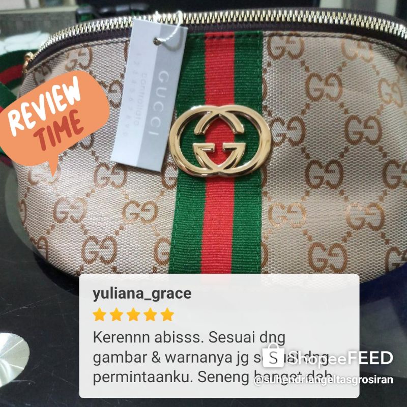 8036 Tas Wanita WaistBag Ada Garansi Bumbag Tas Pinggang Canvas Tas Murah