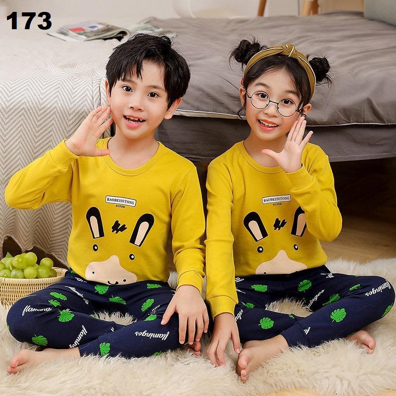 BAJU TIDUR ANAK ANAK UMUR 1-10 TAHUN BERGAMBAR