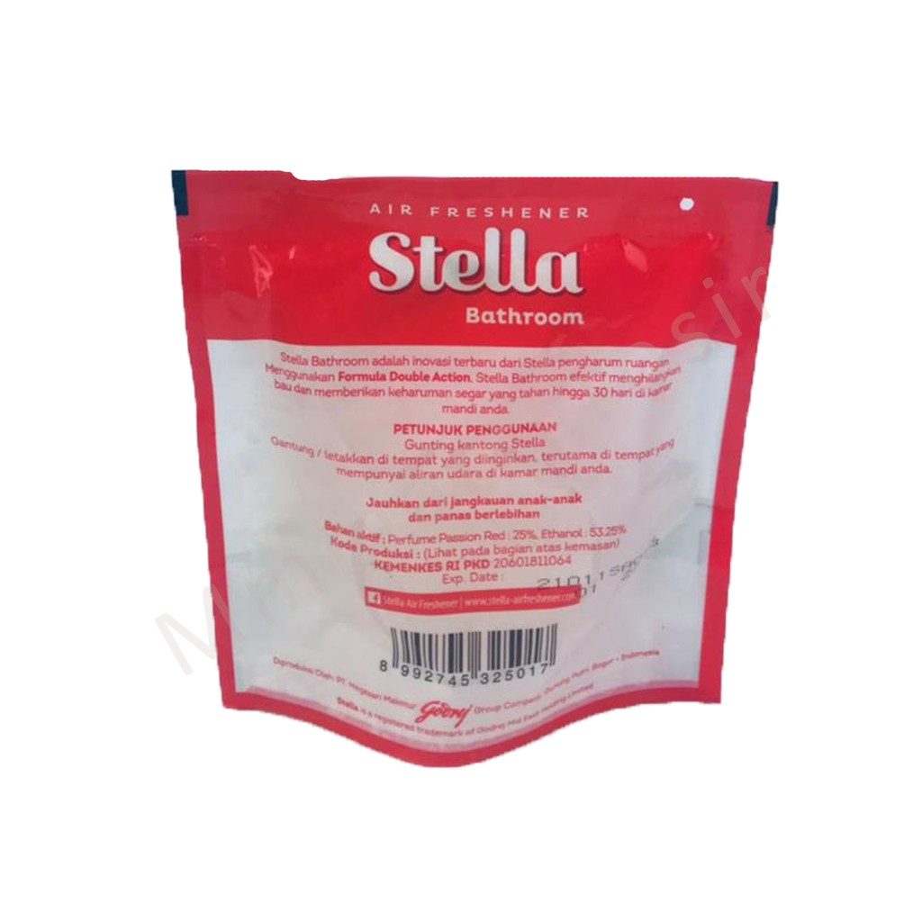 Stella Bathroom / Air Freshener / Passion Red / Dynamic Red / 42g