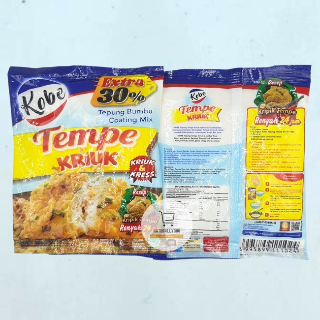 Kobe Tepung Bumbu Tempe Kriuk 70gr