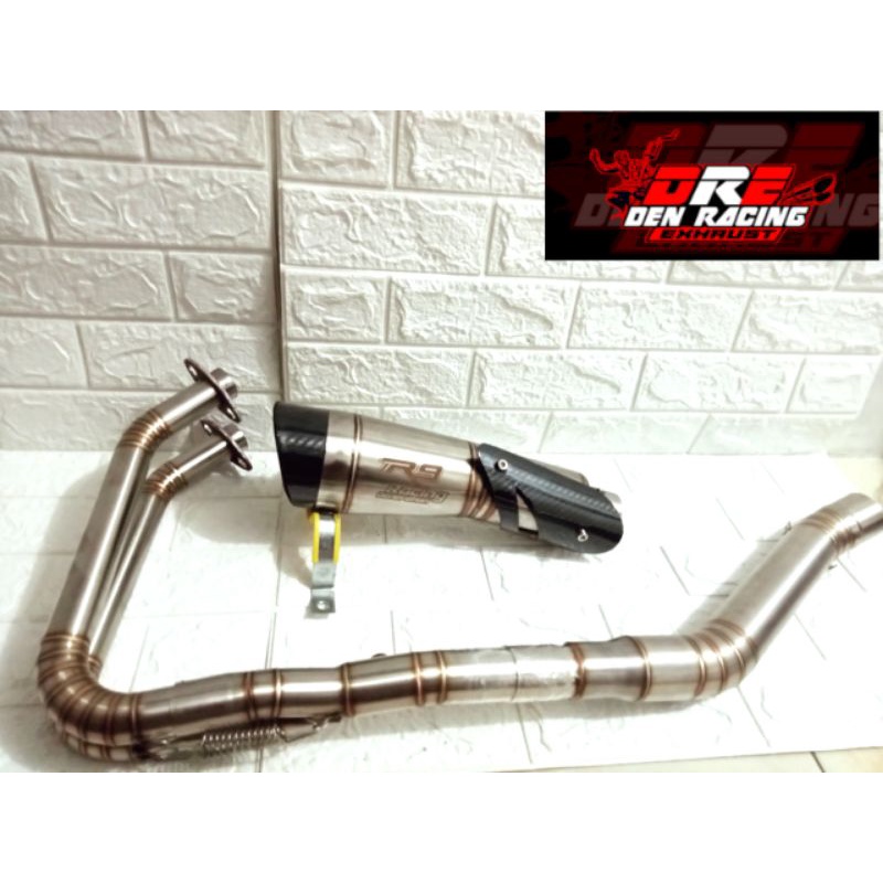 KNALPOT R9 H2 PNP NINJA 250FI NINJA KARBU CBR 250R