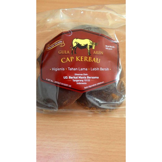 

gula aren cap kerbau