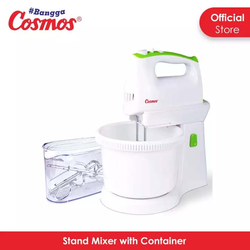 Stand Mixer Cosmos 2 Liter CM-1589 5 Kecepatan Turbo 200 Watt