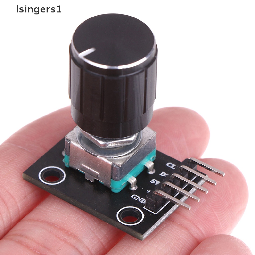 (lsingers1) Ky-040 Papan Modul Sensor Encoder Rotary Untuk Arduino