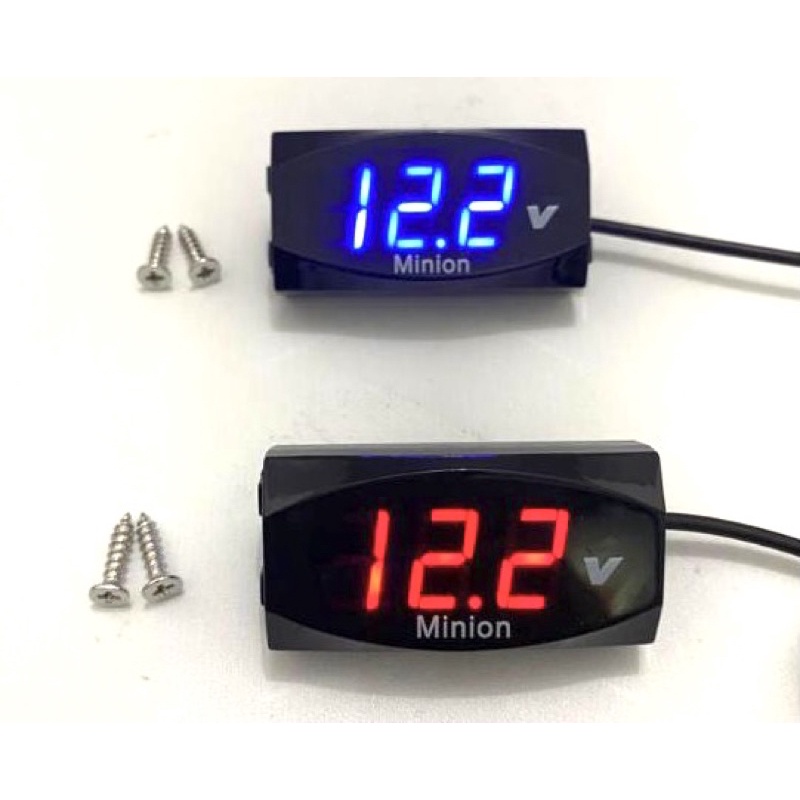 Promo Voltmeter aki waterproof universal kualitas terjamin mantap