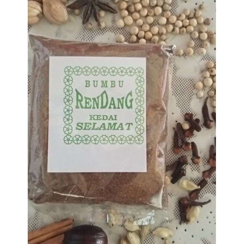 

Bumbu rendang/rempah halus bumbu rendang Padang