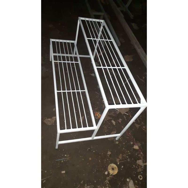 RAK BUNGA BESI | RAK BUNGA DARI BESI | RAK MINIMALIS | RAK BUNGA | RAK 2 SUSUN