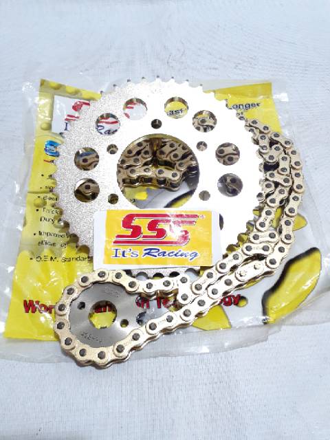 GEAR SET SSS THAILAND MEGAPRO, VERZA, TIGER, CB150, CBR 150R
