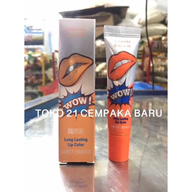 LIP TATTO MONOMOLA SWEET ORANGE Lipstik Liptint Lips Tattoo Tato Korea