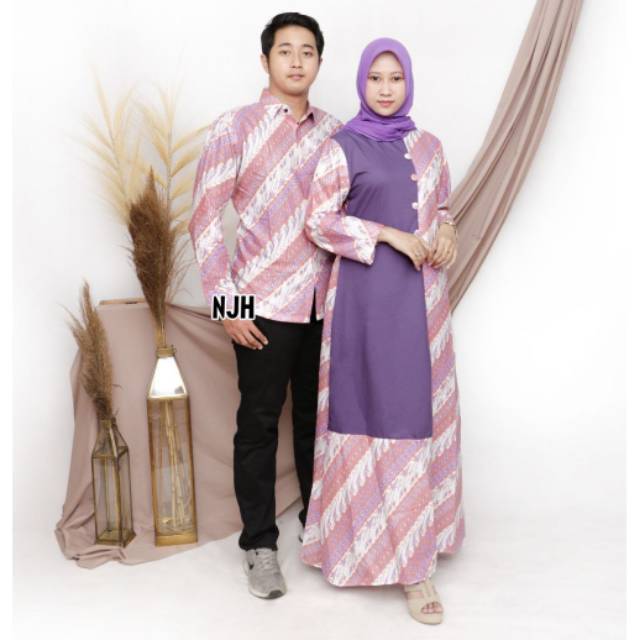 Couple Kombinasi Batik