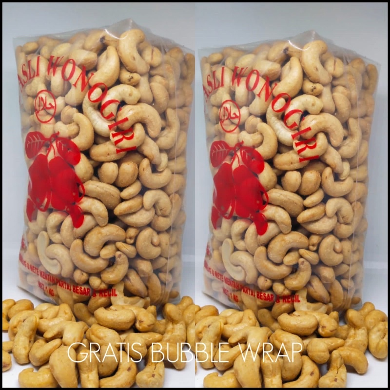 

KACANG METE MEDE CASHEW NUT GORENG RASA BAWANG 1000g termurah terlaris