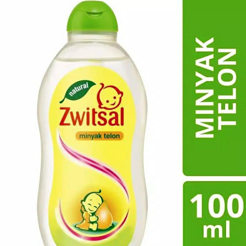 Zwitsal Baby Natural Minyak Telon / Plus 60mL 60 mL / 100ml 100 ml