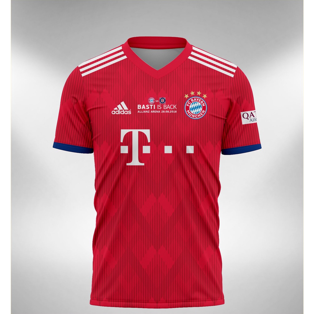Jersey Bayern Munchen Home 2018 2019 Testimonial