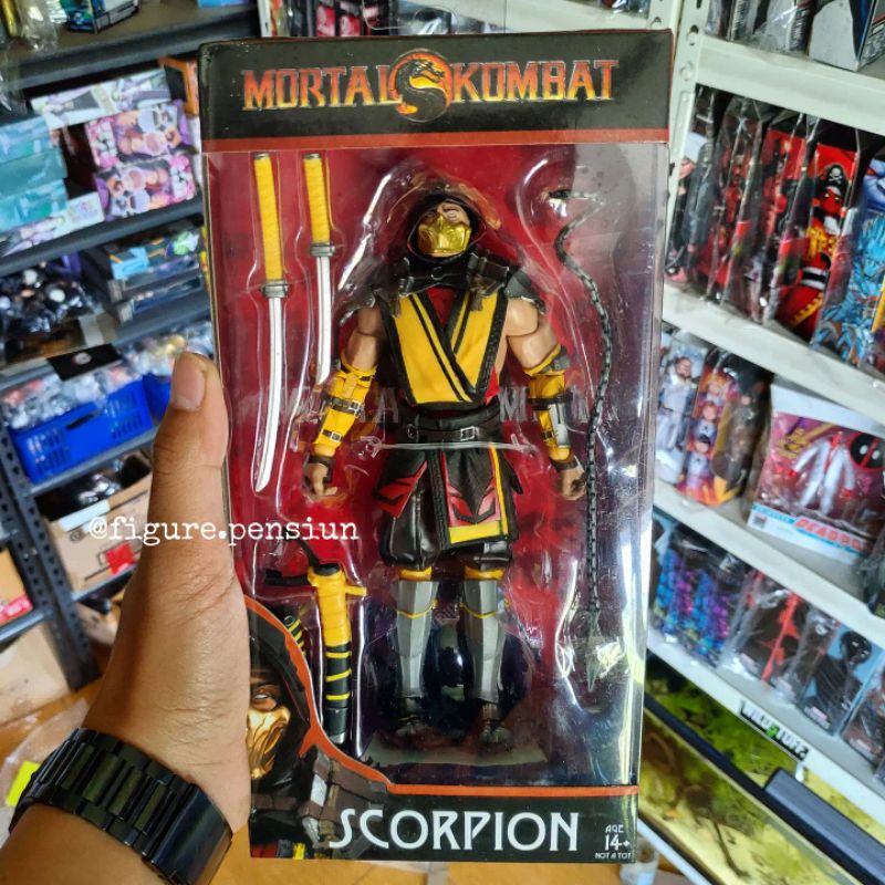 MCFARLANE TOYS MORTAL KOMBAT SCORPION ORIGINAL ACTION FIGURE