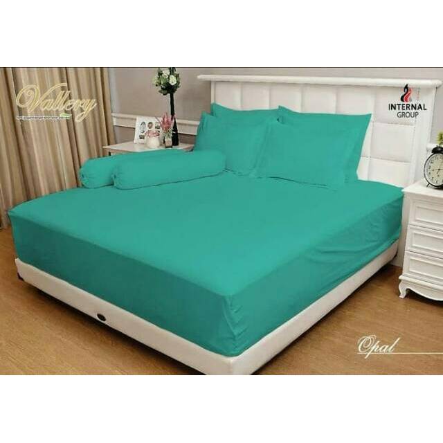 120x200 T-30 cm SPREI SINGLE VALLERY EXKLUSIF Serat Aloevera Motif Timbul