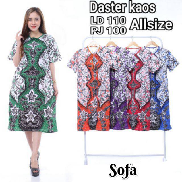 [Fashion Wanita] DASTER batik | ruffle |kekinian | murah