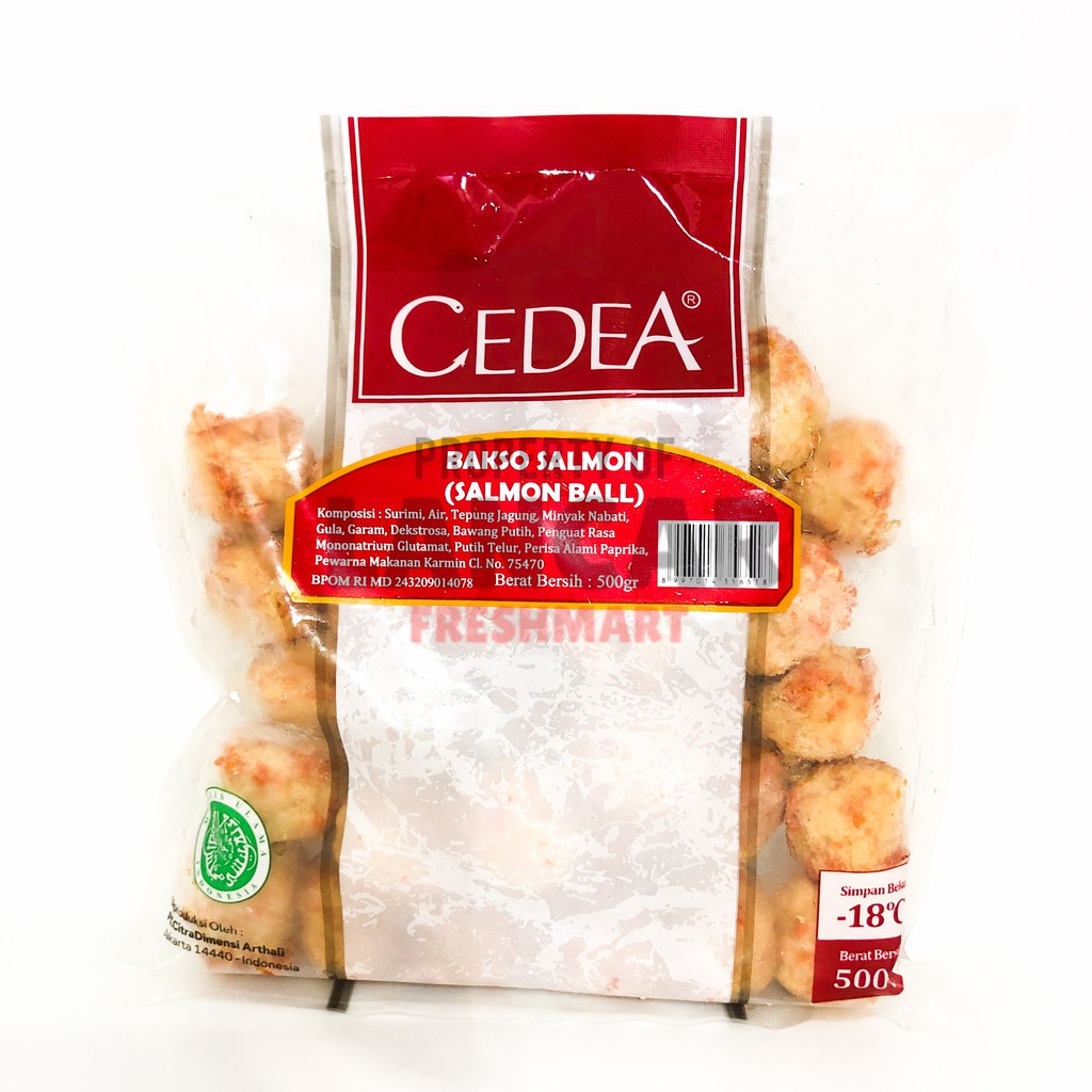 Jual Cedea Salmon Ball 500gr Shopee Indonesia