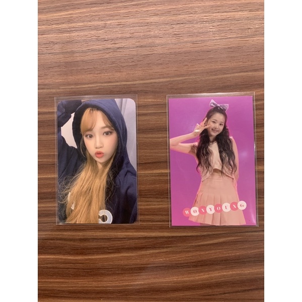 WTS PC Photocard Chaewon Hoodie Wonyoung AR Oneric Diary