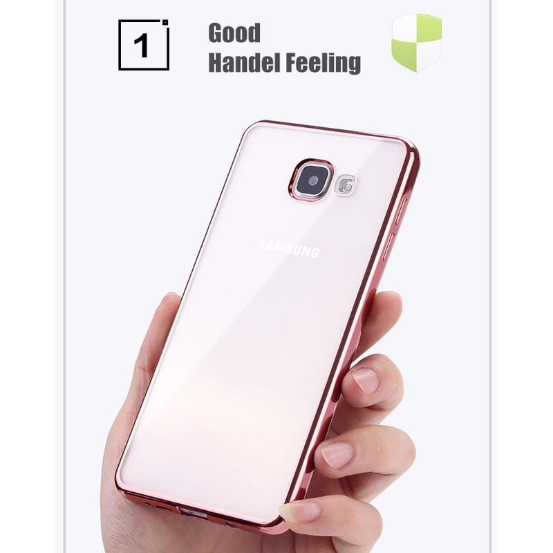 aksesoris TPU SHINE Samsung A3 A5 A7 2016 soft case back cover casing silikon hp