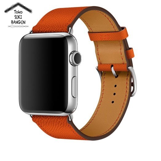 Strap Apple Watch Series Ultra 8 7 6 5 4 3 2 1 49mm 45mm 44mm 42mm TALI JAM NEW Model SINGLE TOUR Leather