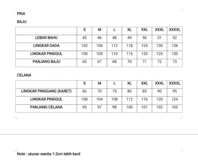 Seragam SPBU Pertamina (Operator, Manager, OB, Teknisi) Pria ukuran XXL dan XXXL