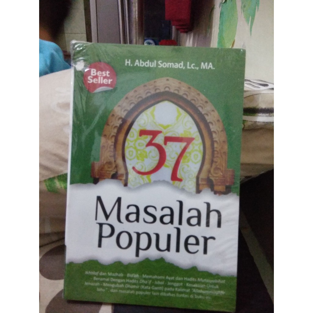 Buku 37 Masalah Populer By H Abdul Somad Lc Ma