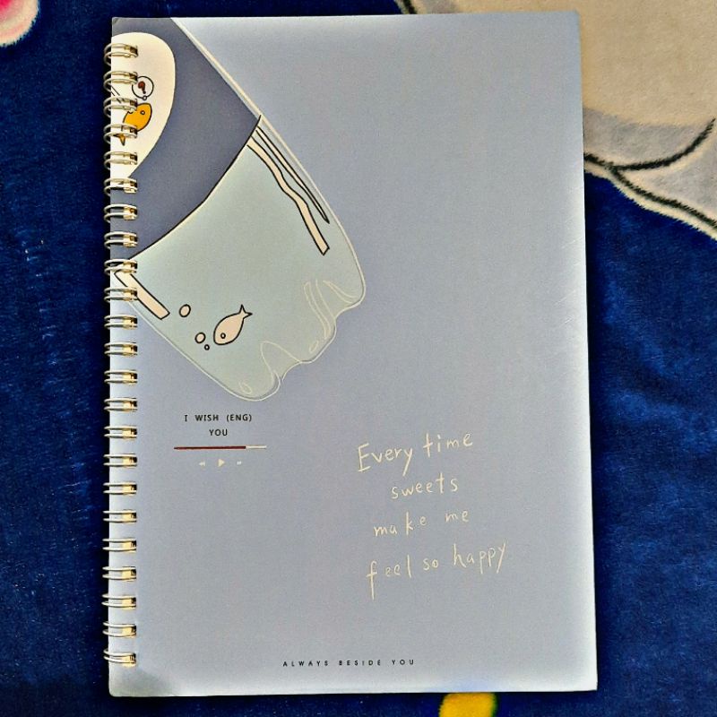 

Notebook Spiral A5 (20,5 × 15 cm) 45 Lembar