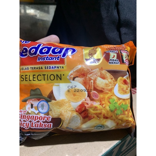 

mie sedap rasa singapore spicy laksa