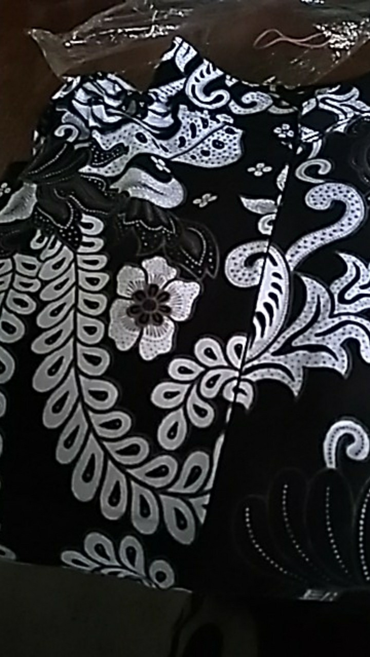 Maura Couple - Sania Ruffle Batik Couple Ori Ndoro Jowi Garansi