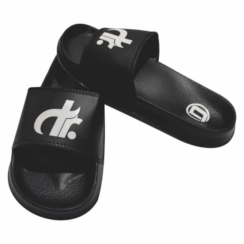 Sandal Pria Slop Hitam Sandal Pria Kekinian Sandal Slide Pria Durr Footwear 20 Original